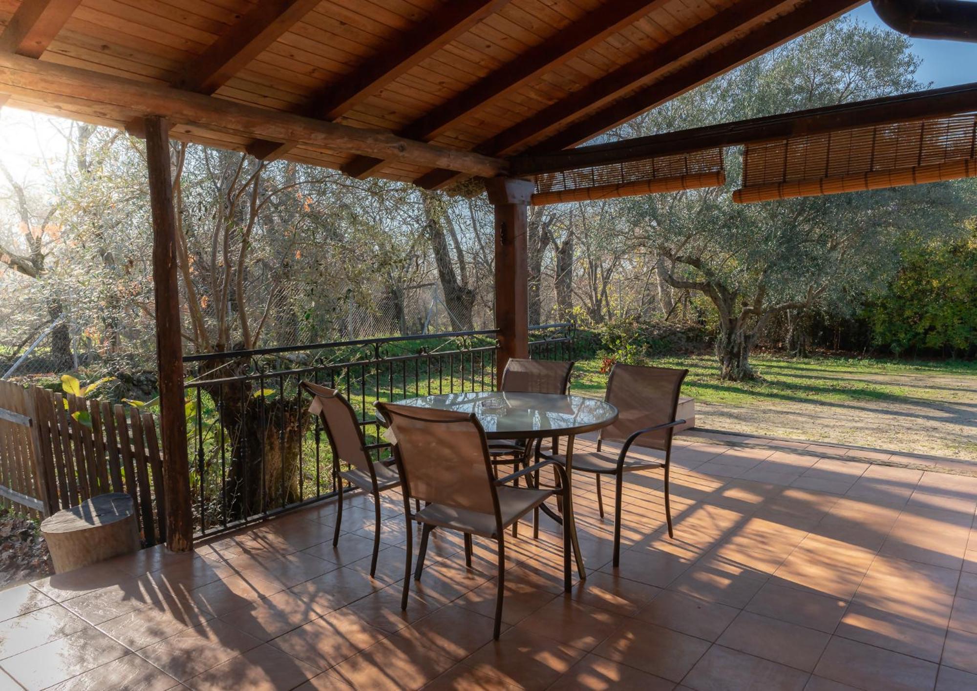 El Manantial Del Fresno Casas Rurales En Hervas Exterior photo